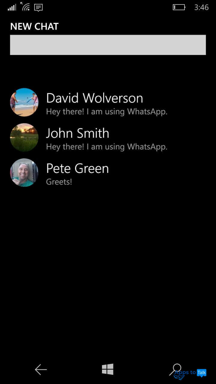 download whatsapp for windows phone