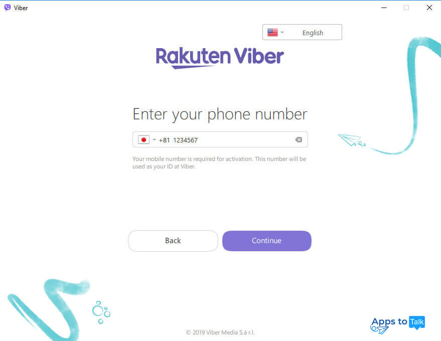 activate viber without code