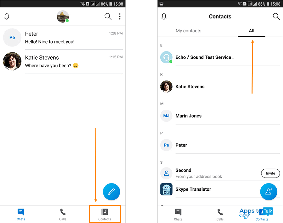 skype messenger for android tablet