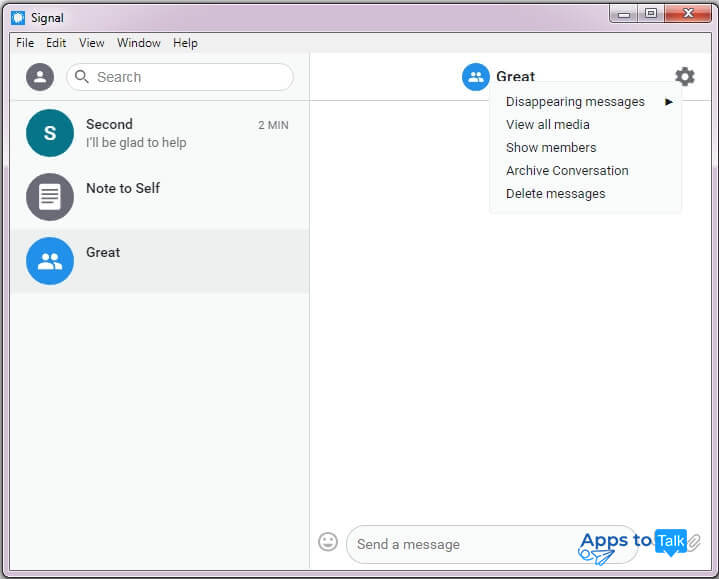 instal the last version for windows Signal Messenger 6.27.1